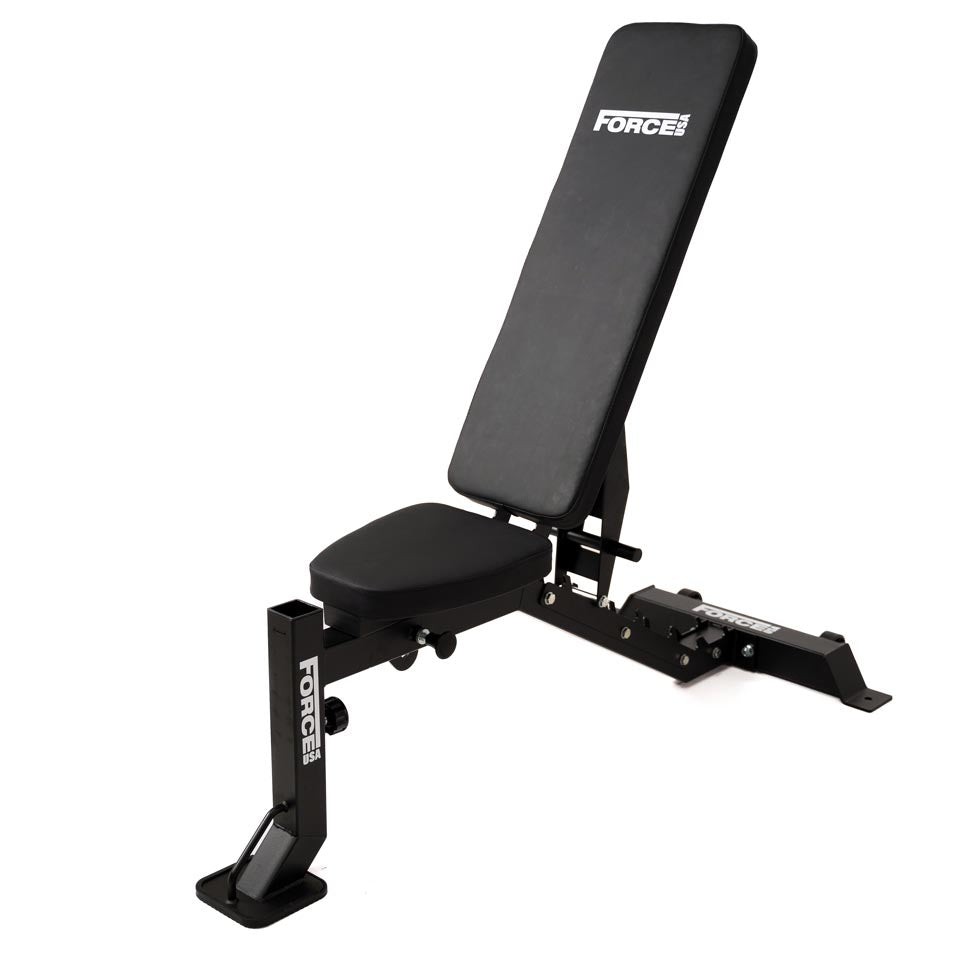 Fid bench best sale with leg extension